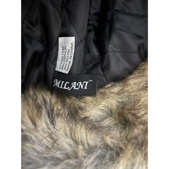 Milani Camo Trapper Hat with Faux Fur Lining - Picture 5 of 8
